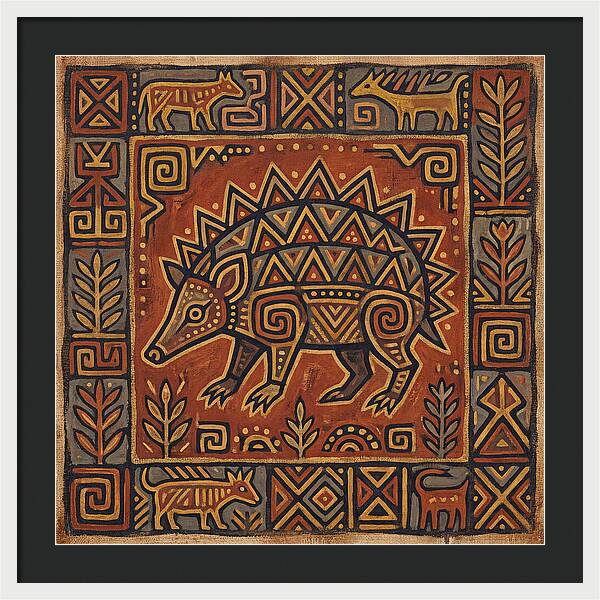 Tenrec Folk Art