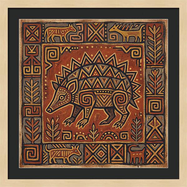 Tenrec Folk Art