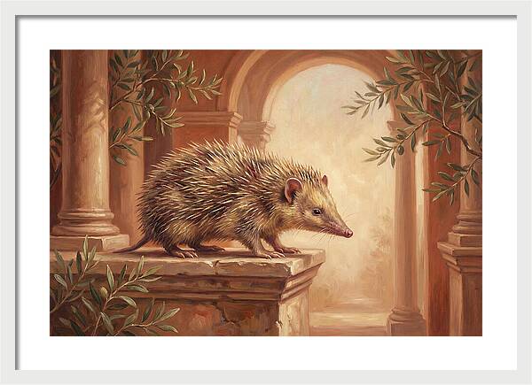 Tenrec In A Mediterranean Setting