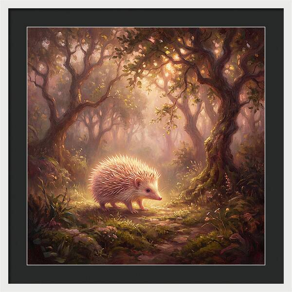 Tenrec In Enchanted Forest