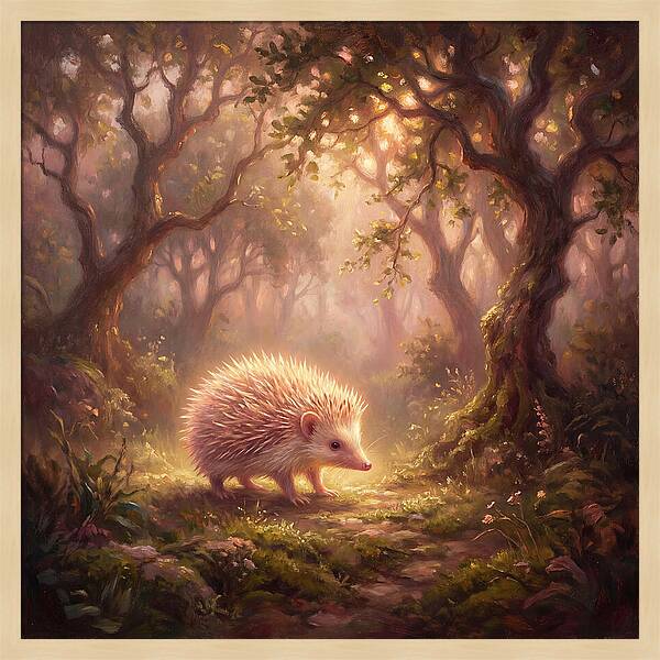 Tenrec In Enchanted Forest