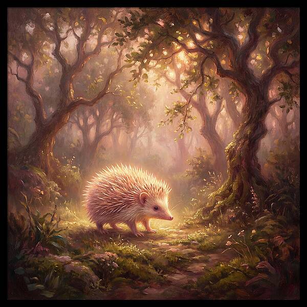 Tenrec In Enchanted Forest