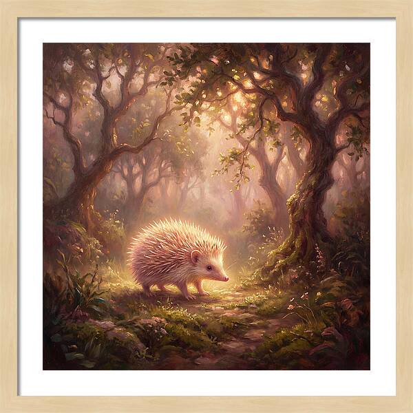 Tenrec In Enchanted Forest