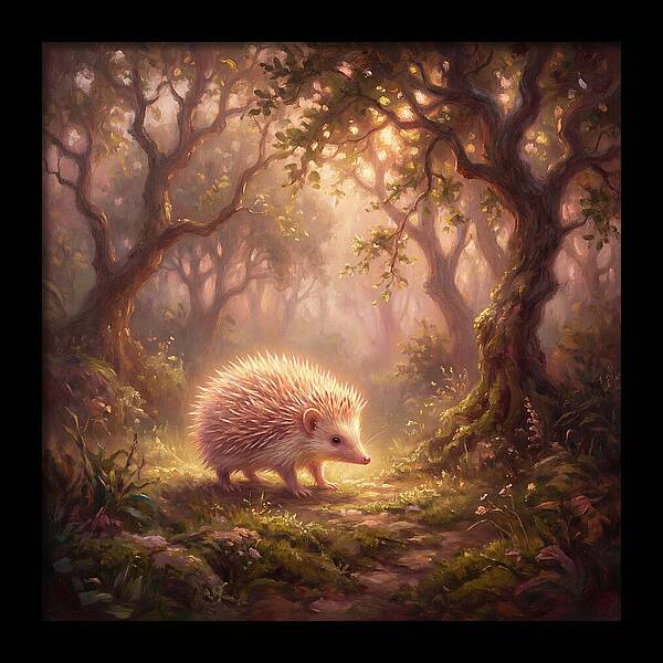 Tenrec In Enchanted Forest