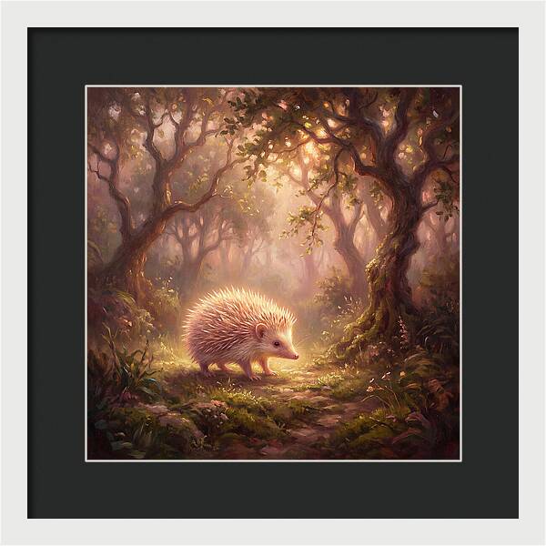 Tenrec In Enchanted Forest