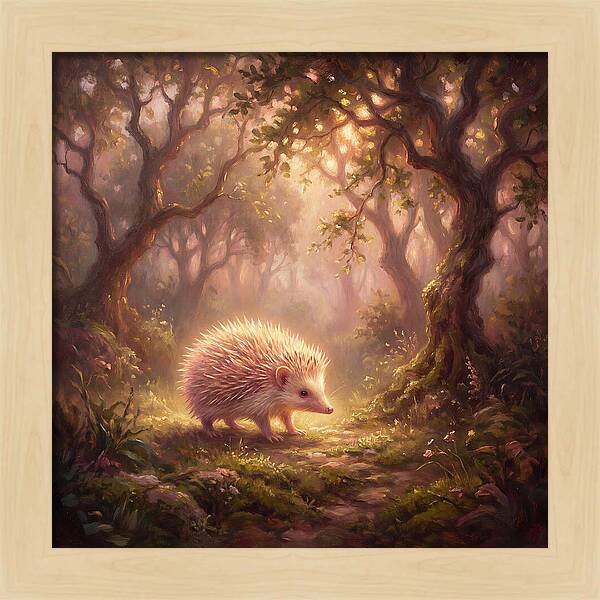 Tenrec In Enchanted Forest
