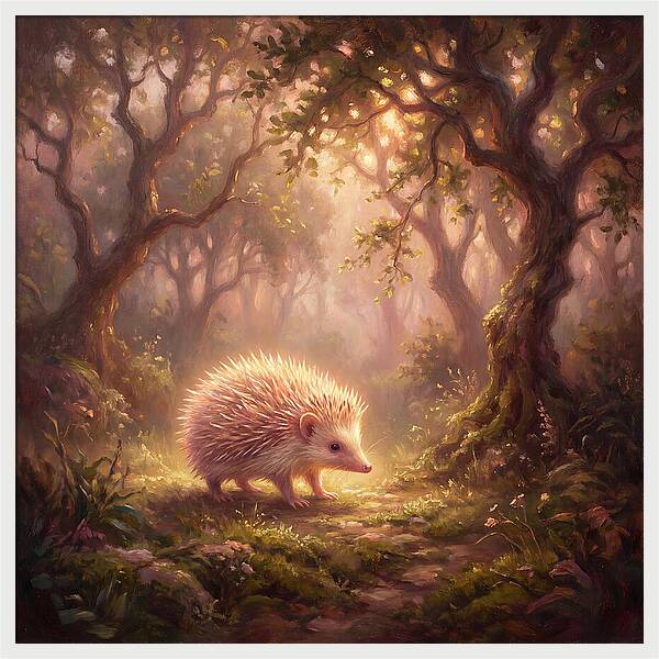 Tenrec In Enchanted Forest