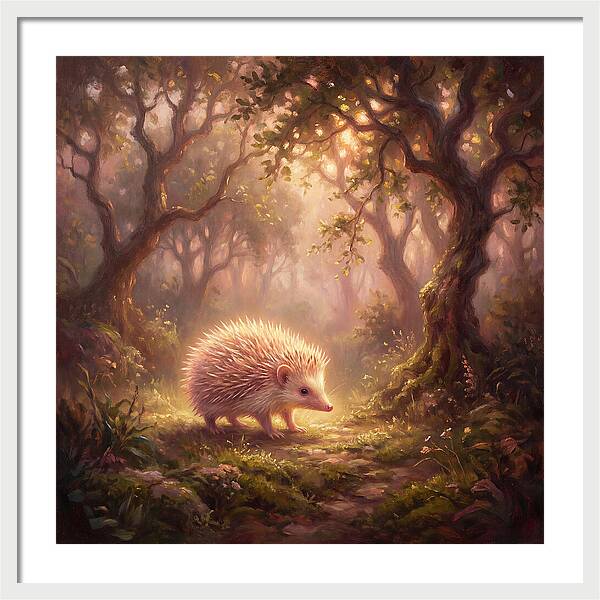 Tenrec In Enchanted Forest