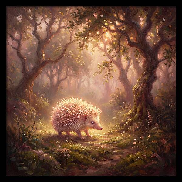Tenrec In Enchanted Forest