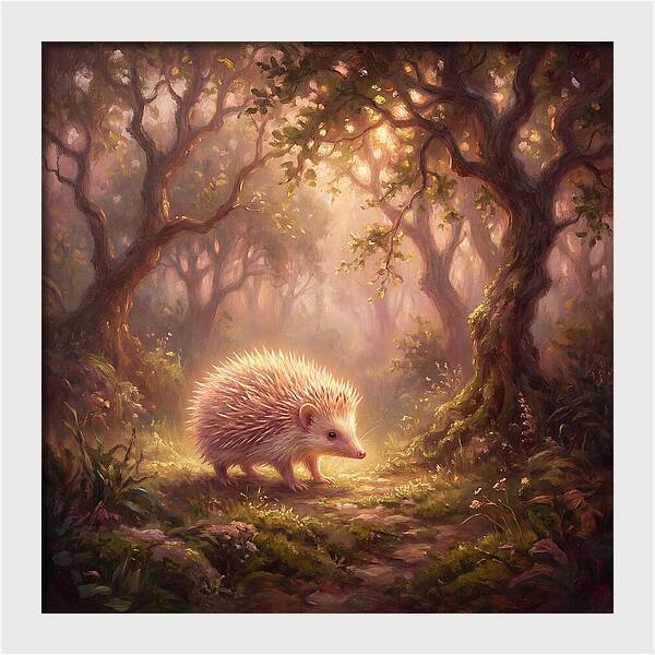 Tenrec In Enchanted Forest