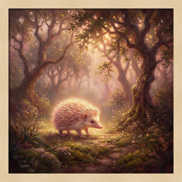 Tenrec In Enchanted Forest