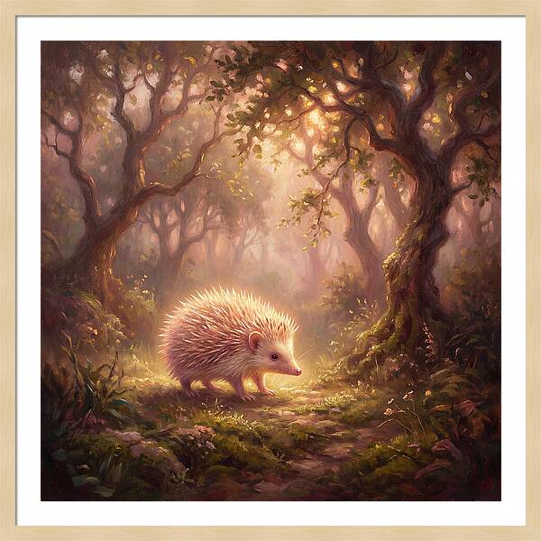 Tenrec In Enchanted Forest