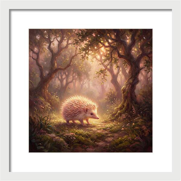 Tenrec In Enchanted Forest