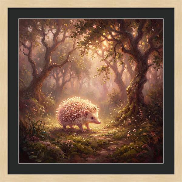 Tenrec In Enchanted Forest