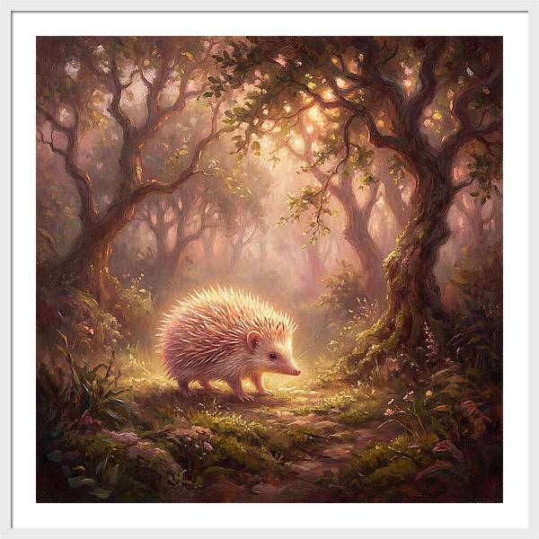 Tenrec In Enchanted Forest