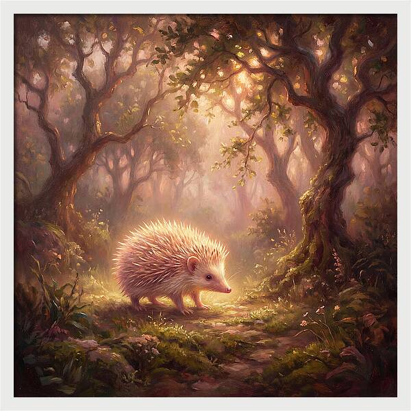 Tenrec In Enchanted Forest