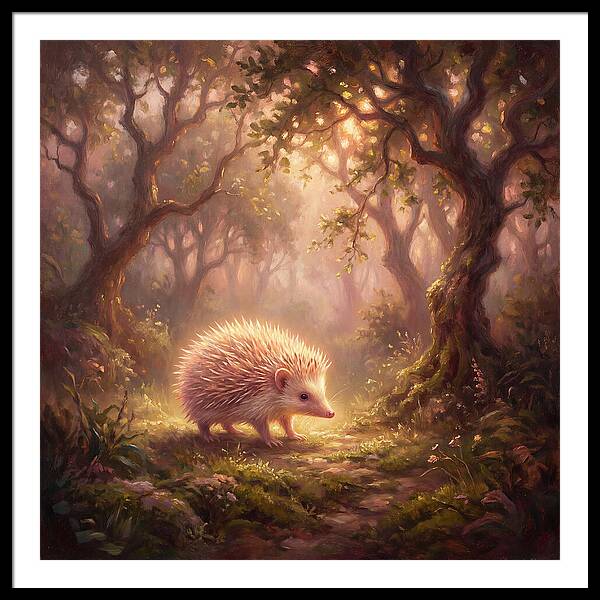 Tenrec In Enchanted Forest