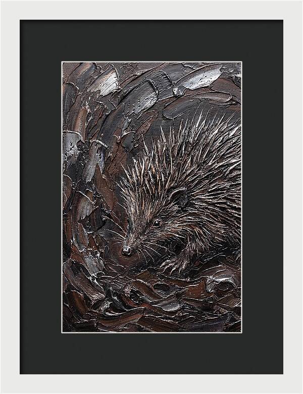 Tenrec In Textured Depths