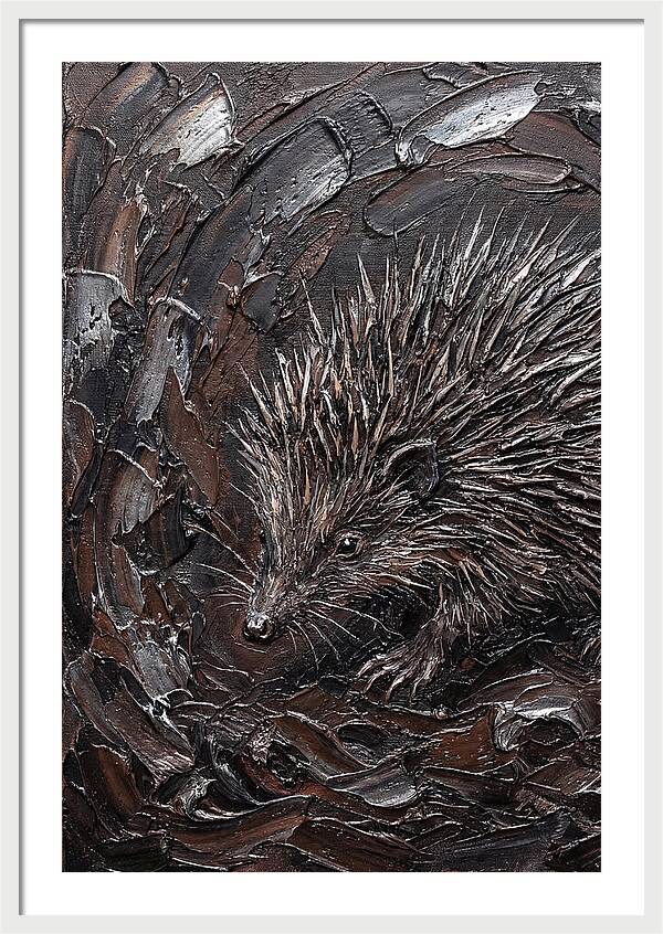 Tenrec In Textured Depths