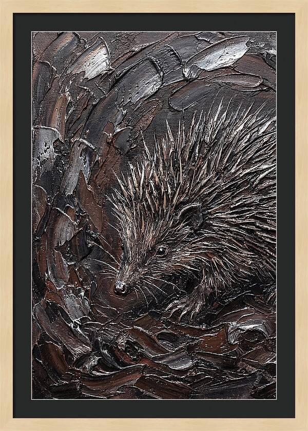 Tenrec In Textured Depths