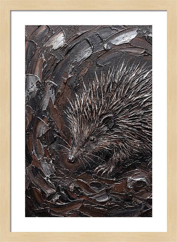 Tenrec In Textured Depths