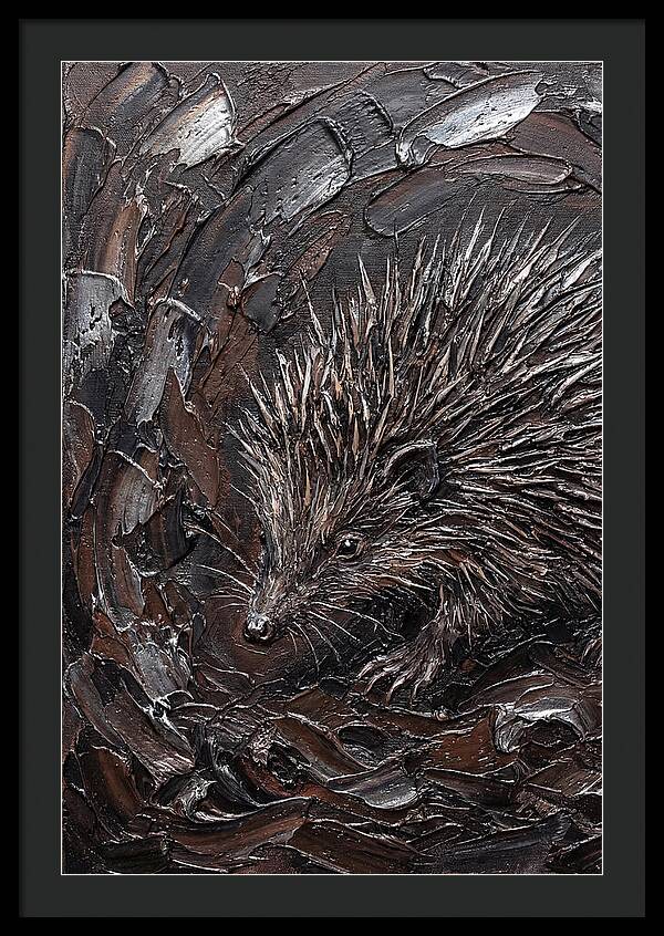 Tenrec In Textured Depths