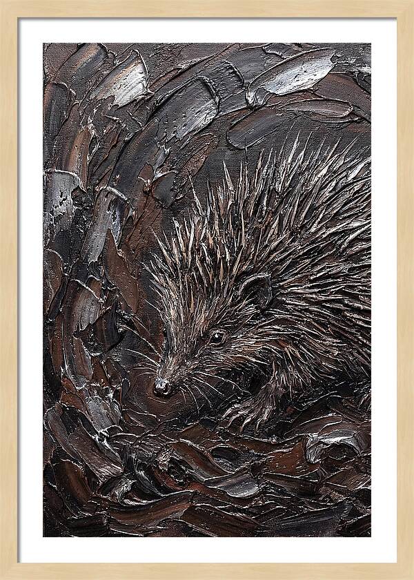 Tenrec In Textured Depths