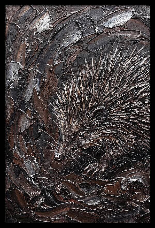 Tenrec In Textured Depths