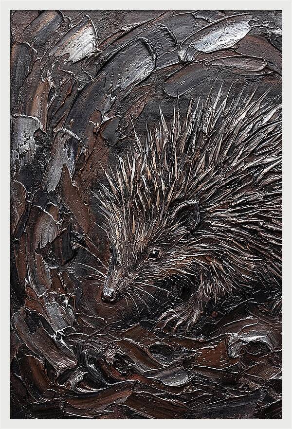 Tenrec In Textured Depths