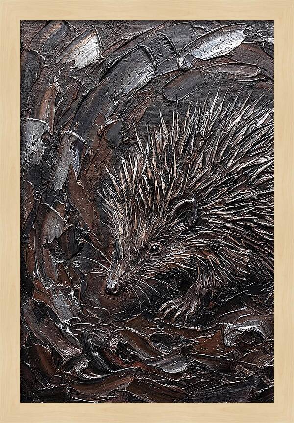 Tenrec In Textured Depths