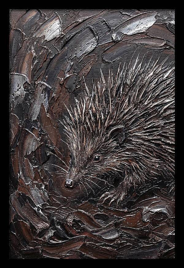 Tenrec In Textured Depths