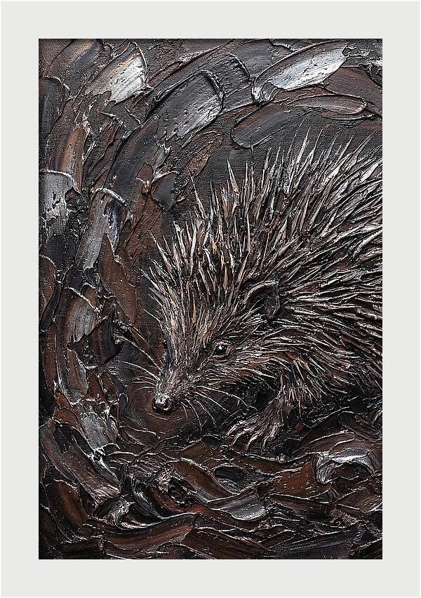Tenrec In Textured Depths