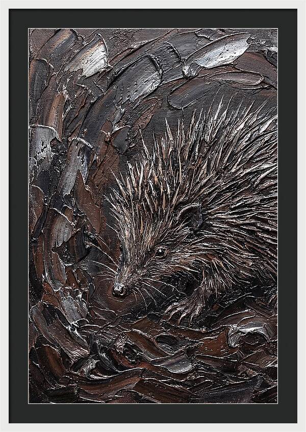 Tenrec In Textured Depths