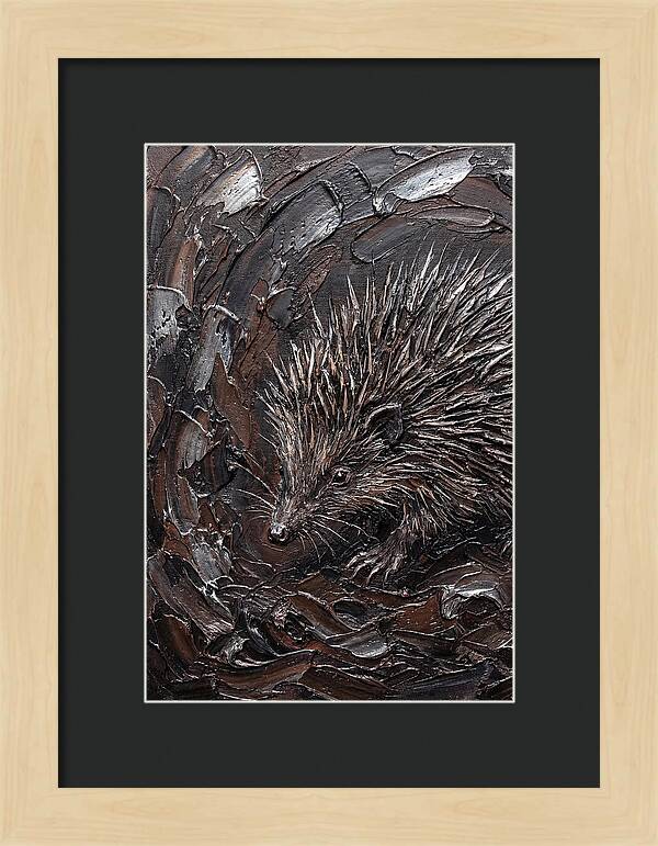 Tenrec In Textured Depths