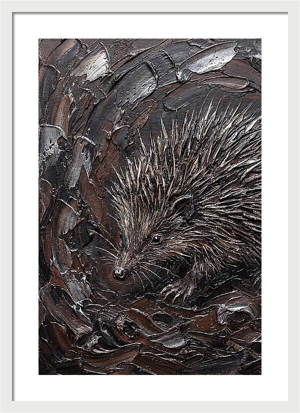 Tenrec In Textured Depths