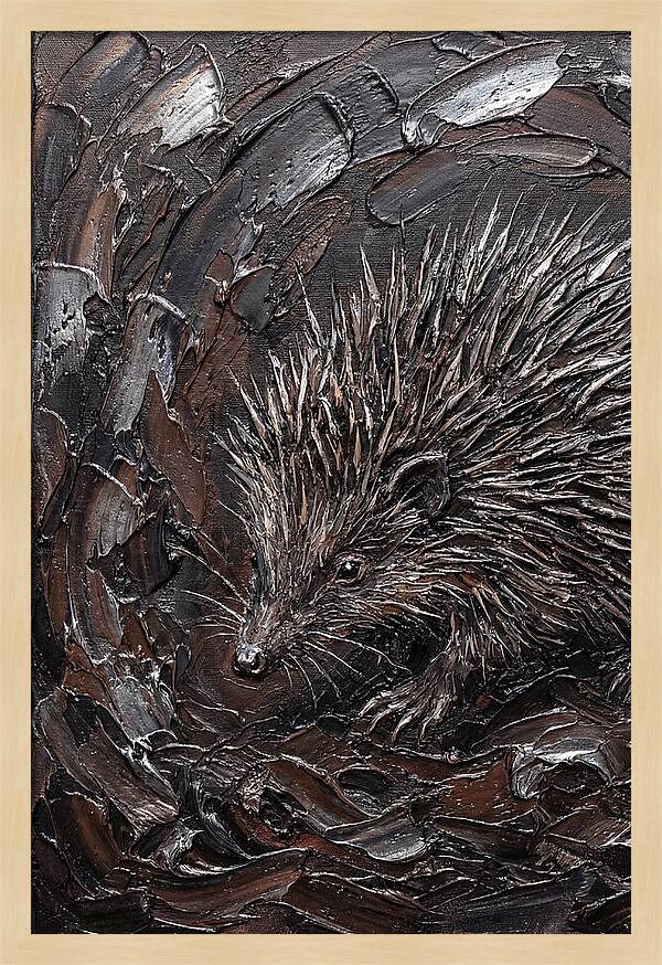 Tenrec In Textured Depths