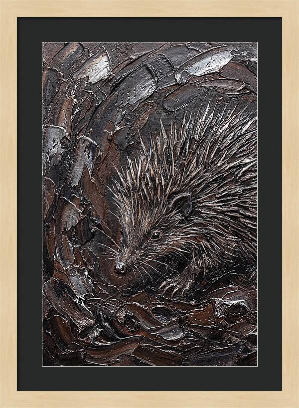 Tenrec In Textured Depths