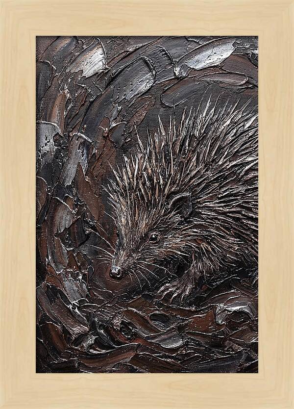 Tenrec In Textured Depths