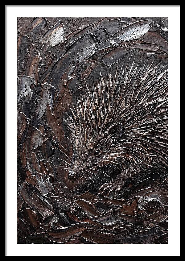 Tenrec In Textured Depths