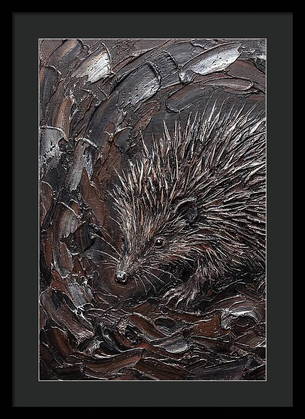 Tenrec In Textured Depths