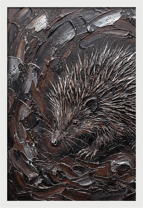 Tenrec In Textured Depths