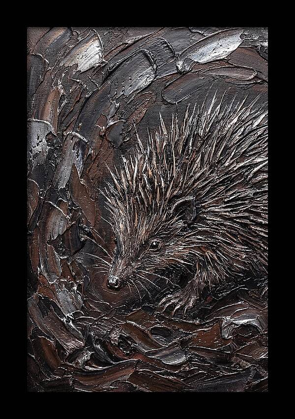 Tenrec In Textured Depths
