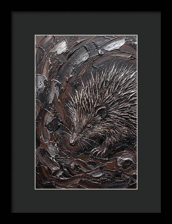 Tenrec In Textured Depths