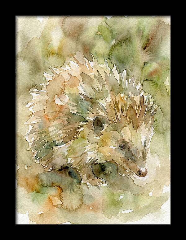 Tenrec In Watercolor Hues