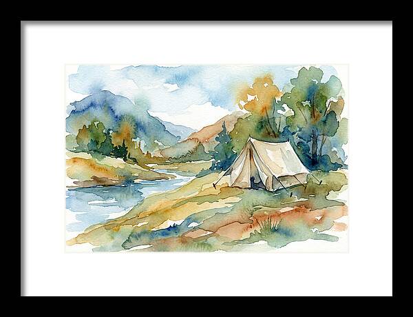 Tent By The River