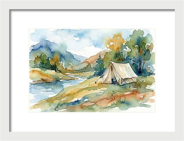 Tent By The River