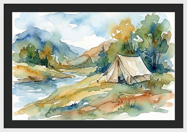 Tent By The River