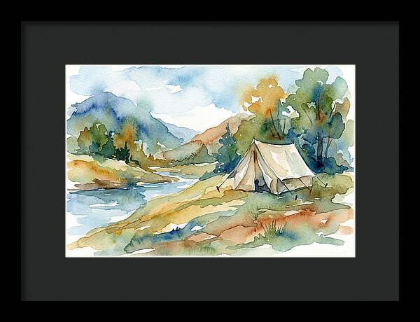 Tent By The River