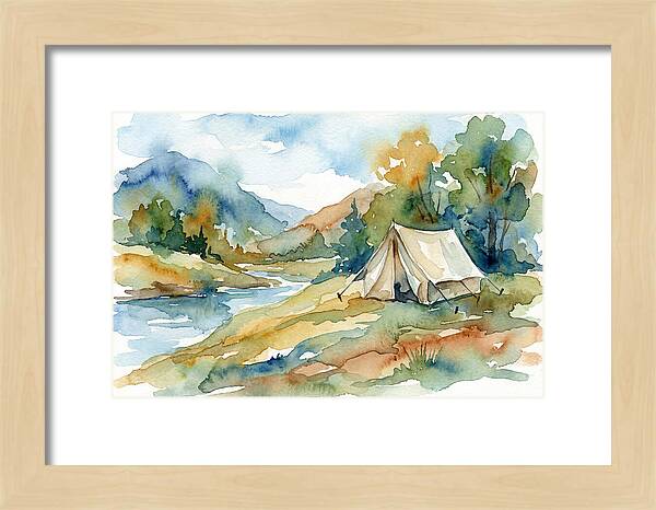 Tent By The River