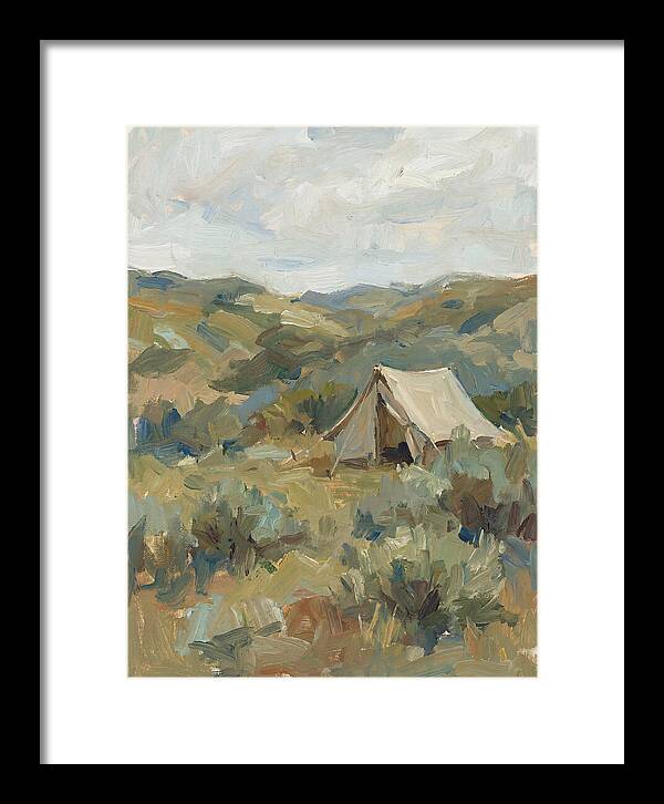 Tent In Serene Landscape